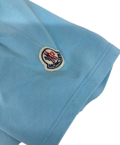 MONCLER（モンクレール）MONCLER (モンクレール) maglia t ブルー サイズ:14の古着・服飾アイテム