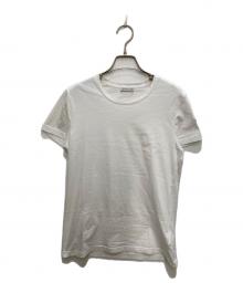 MONCLER（モンクレール）の古着「半袖Tシャツ」｜ホワイト