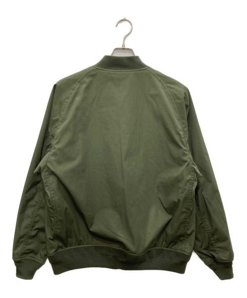 THE NORTHFACE PURPLELABEL（ザ・ノースフェイス パープルレーベル）THE NORTHFACE PURPLELABEL (ザ・ノースフェイス パープルレーベル) フライトジャケット グリーン サイズ:Lの古着・服飾アイテム