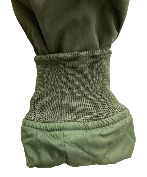 THE NORTHFACE PURPLELABEL（ザ・ノースフェイス パープルレーベル）THE NORTHFACE PURPLELABEL (ザ・ノースフェイス パープルレーベル) フライトジャケット グリーン サイズ:Lの古着・服飾アイテム