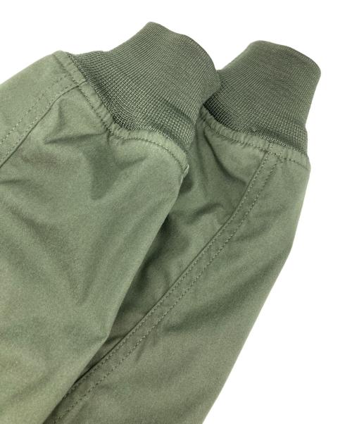 THE NORTHFACE PURPLELABEL（ザ・ノースフェイス パープルレーベル）THE NORTHFACE PURPLELABEL (ザ・ノースフェイス パープルレーベル) フライトジャケット グリーン サイズ:Lの古着・服飾アイテム