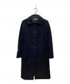PRADAプラダ）の古着「ステンカラーコート」｜ブラック