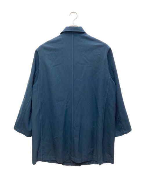 Y's for men（ワイズフォーメン）Y'S for men (ワイズフォーメン) 比翼コート ネイビー サイズ:Mの古着・服飾アイテム
