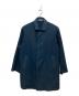 Y'S for men（ワイズフォーメン）の古着「比翼コート」｜ネイビー
