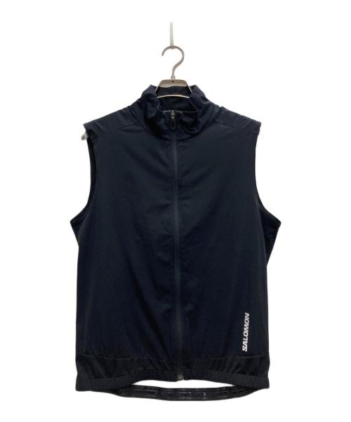 SALOMON（サロモン）SALOMON (サロモン) ナイロンベスト ブラック サイズ:Ｍの古着・服飾アイテム