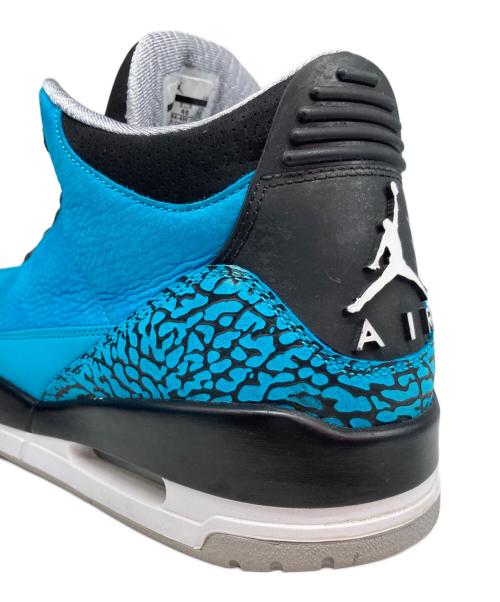 NIKE（ナイキ）NIKE (ナイキ) Air Jordan 3 Retro/エアジョーダン3レトロ ブルー サイズ:cm30の古着・服飾アイテム