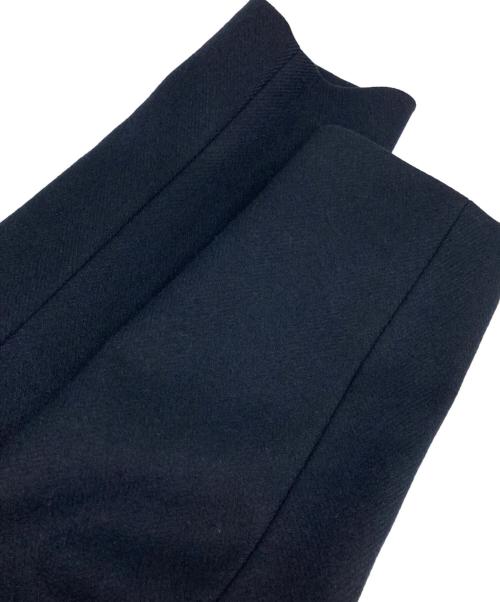 Paul Stuart（ポールスチュアート）Paul Stuart (ポールスチュアート) ウールカシミヤウーステッドスタンドカラーコート ネイビー サイズ:46の古着・服飾アイテム