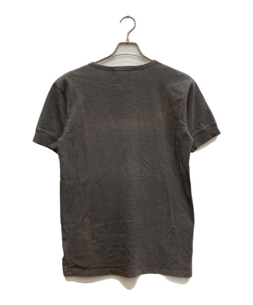 RRL（ダブルアールエル）RRL (ダブルアールエル) エイジング加工Tシャツ グレー サイズ:Ｍの古着・服飾アイテム