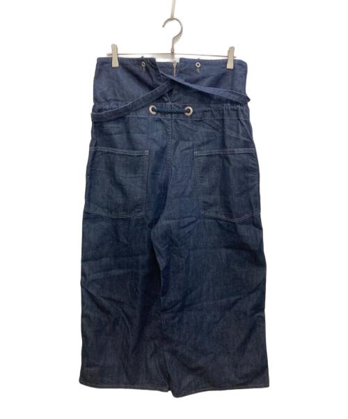 JOHNBULL（ジョンブル）Johnbull (ジョンブル) サスペンダーマリンパンツ インディゴ サイズ:Sの古着・服飾アイテム