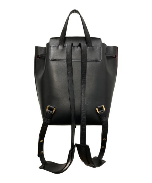 MANSUR GAVRIEL（マンサーガブリエル）mansur gavriel (マンサーガブリエル) レザーリュック ブラックの古着・服飾アイテム