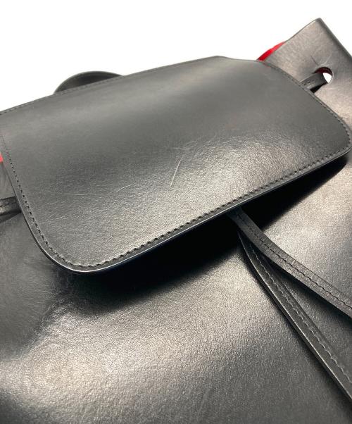 MANSUR GAVRIEL（マンサーガブリエル）mansur gavriel (マンサーガブリエル) レザーリュック ブラックの古着・服飾アイテム