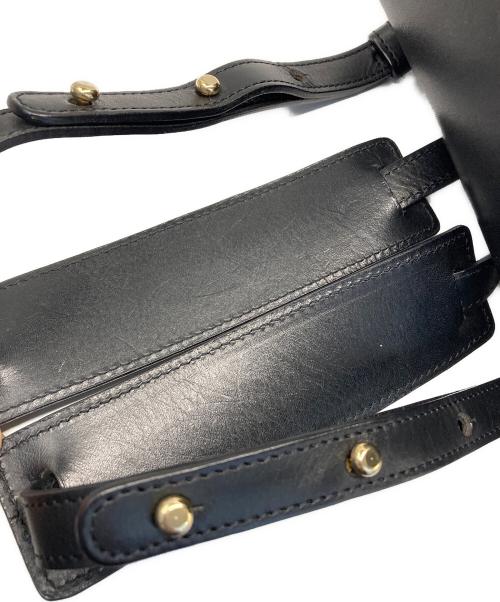 MANSUR GAVRIEL（マンサーガブリエル）mansur gavriel (マンサーガブリエル) レザーリュック ブラックの古着・服飾アイテム