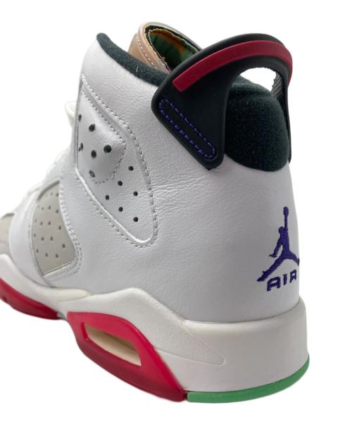 NIKE（ナイキ）NIKE (ナイキ) AIR JORDAN 6 RETRO GS/エア ジョーダン 6 レトロ GS ホワイト×レッド サイズ:cm24の古着・服飾アイテム