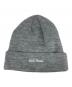 Supreme (シュプリーム) New Era (ニューエラ) CROSS BOX LOGO BEANIE/クロス ボックス ロゴ ビーニー グレー：9000円