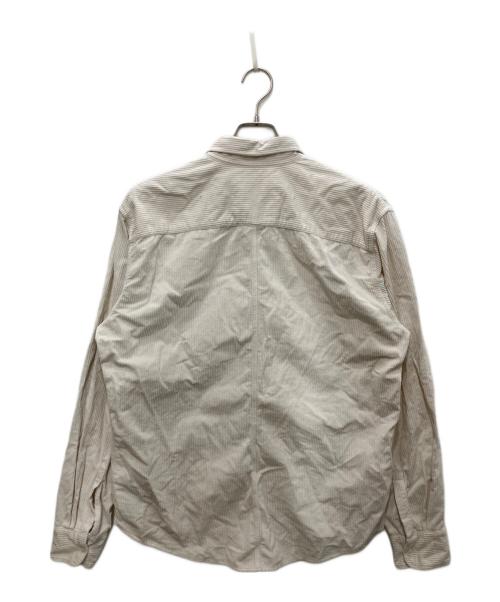 Frank&Eileen（フランクアンドアイリーン）Frank&Eileen (フランクアンドアイリーン) LUKE ルーク コーデュロイシャツ ホワイト サイズ:Lの古着・服飾アイテム