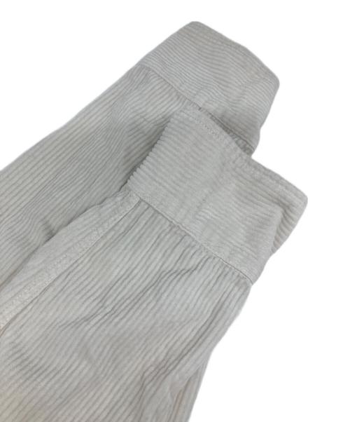 Frank&Eileen（フランクアンドアイリーン）Frank&Eileen (フランクアンドアイリーン) LUKE ルーク コーデュロイシャツ ホワイト サイズ:Lの古着・服飾アイテム