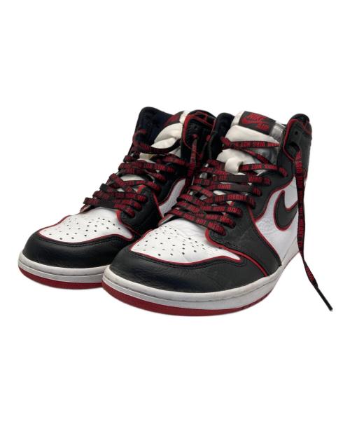 NIKE（ナイキ）NIKE (ナイキ) AIR JORDAN 1 RETRO HIGH OG/エアジョーダン 1 レトロ ハイ オリジナル ホワイト×ブラック サイズ:28.5㎝の古着・服飾アイテム