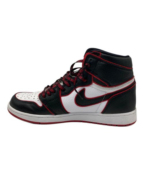 NIKE（ナイキ）NIKE (ナイキ) AIR JORDAN 1 RETRO HIGH OG/エアジョーダン 1 レトロ ハイ オリジナル ホワイト×ブラック サイズ:28.5㎝の古着・服飾アイテム