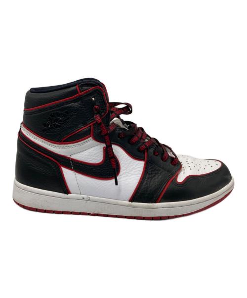 NIKE（ナイキ）NIKE (ナイキ) AIR JORDAN 1 RETRO HIGH OG/エアジョーダン 1 レトロ ハイ オリジナル ホワイト×ブラック サイズ:28.5㎝の古着・服飾アイテム
