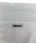 中古・古着 AURALEE (オーラリー) HIGH GAUGE PIQUE DOUBLE CLOTH POLO/鹿の子ポロシャツ ホワイト サイズ:3：7000円