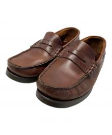 PARABOOT（パラブーツ）の古着「CORAUX ローファー」｜ブラウン