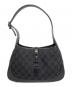 GUCCI（グッチ）の古着「GGキャンバス ジャッキー ハンドバッグ」｜ブラック
