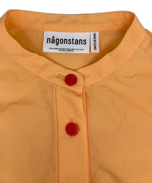 nagonstans（ナゴンスタンス）nagonstans (ナゴンスタンス) bustier shirt/ビスチェ シャツ オレンジ サイズ:Ｍの古着・服飾アイテム
