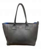 FURLAフルラ）の古着「レザートートバッグ」｜グレー