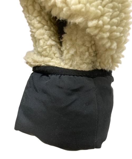 stussy（ステューシー）stussy (ステューシー) 8 BALL SHERPA JACKET/8 ボール シェルパ ジャケット ホワイト×ブラック サイズ:Lの古着・服飾アイテム