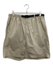 GRAMICCI（グラミチ）の古着「LOWERCASE NYLON LOOSE SHORT」｜ベージュ