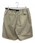GRAMICCI (グラミチ) LOWERCASE NYLON LOOSE SHORT ベージュ サイズ:XL：6000円