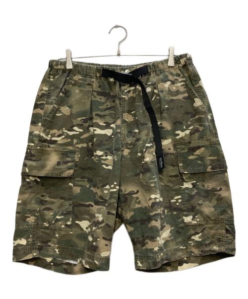 WILD THINGS（ワイルドシングス）WILD THINGS (ワイルドシングス) カモ リップ ショーツ オリーブ サイズ:ＸＬの古着・服飾アイテム