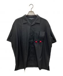 TAIGALIONA（タイガリオナ）の古着「MODULE BIG SHIRT/モジュール ビッグ シャツ」｜ブラック