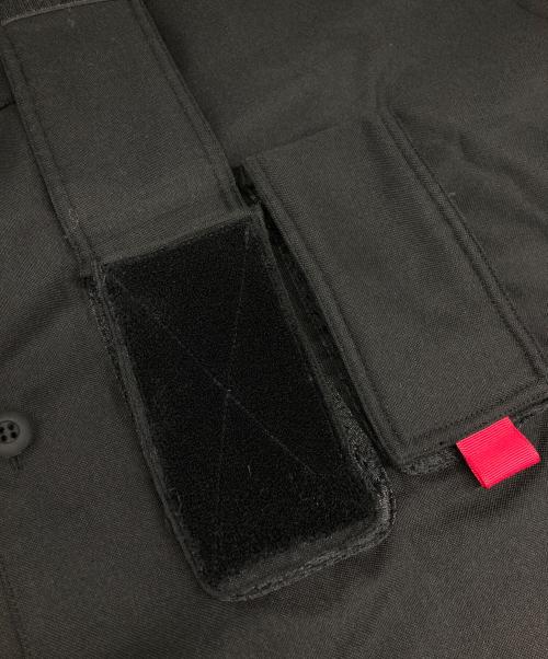 TAIGALIONA（タイガリオナ）taigaliona (タイガリオナ) MODULE BIG SHIRT/モジュール ビッグ シャツ ブラック サイズ:Lの古着・服飾アイテム