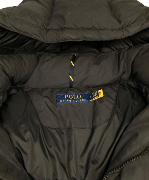 POLO RALPH LAUREN（ポロ・ラルフローレン）POLO RALPH LAUREN (ポロ・ラルフローレン) ダウンコート ブラック サイズ:Lの古着・服飾アイテム