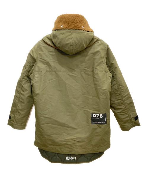 DIESEL（ディーゼル）DIESEL (ディーゼル) 3WAYミリタリーコート グリーン サイズ:Ｓの古着・服飾アイテム