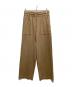studio seven（スタジオセブン）の古着「Cotton Wide Easy Pants/コットンワイドイージーパンツ」｜ベージュ