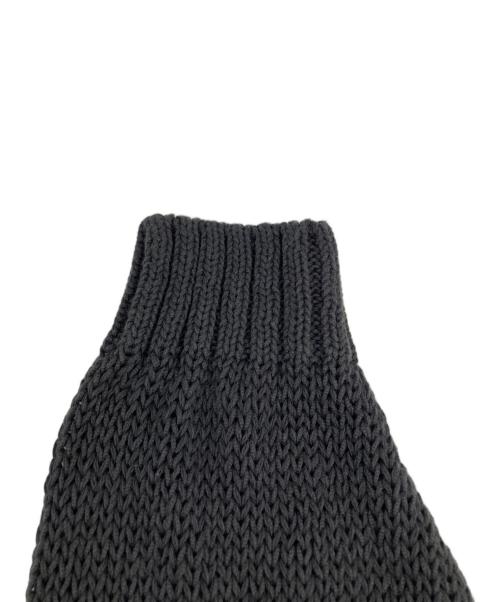 studio seven（スタジオセブン）STUDIO SEVEN (スタジオセブン) S Patch Knit Cardigan/Sパッチニットカーディガン ブラック サイズ:Ｌの古着・服飾アイテム