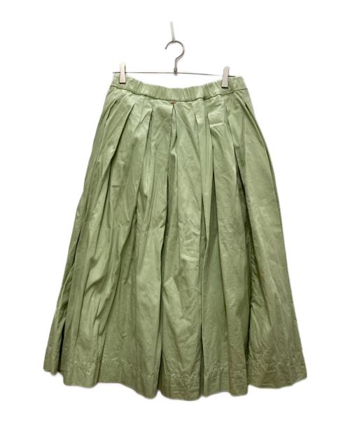 CASEY CASEY（ケーシーケーシー）CASEY CASEY (ケーシーケーシー) フレアスカート グリーン サイズ:XSの古着・服飾アイテム