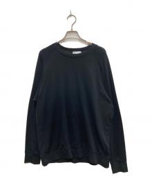 NEUTRALWORKS（ニュートラルワークス）の古着「ライトウォームスウェットロングスリーブクルー」｜ブラック
