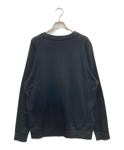 NEUTRALWORKS（ニュートラルワークス）NEUTRALWORKS (ニュートラルワークス) ライトウォームスウェットロングスリーブクルー ブラック サイズ:Lの古着・服飾アイテム