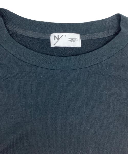 NEUTRALWORKS（ニュートラルワークス）NEUTRALWORKS (ニュートラルワークス) ライトウォームスウェットロングスリーブクルー ブラック サイズ:Lの古着・服飾アイテム