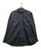 THE NORTH FACEザ ノース フェイス）の古着「ロングスリーブロックステディチノシャツ」｜ブラック