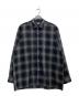THE NORTH FACE（ザ ノース フェイス）の古着「ロングスリーブウーリーチェックシャツ」｜グレー×ブラック