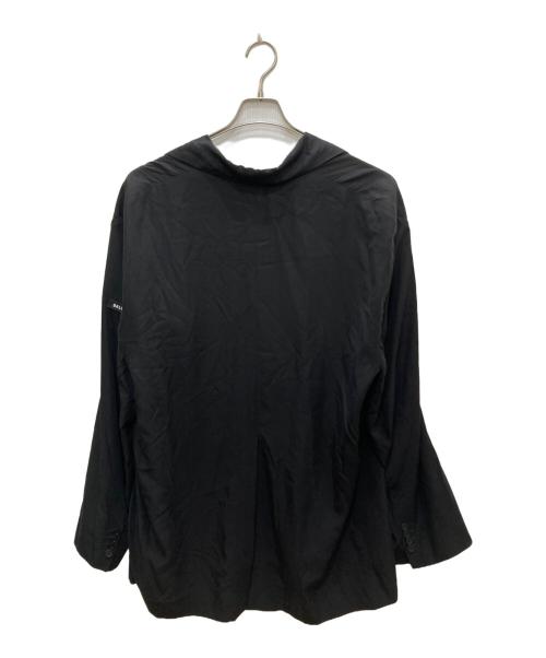 BALENCIAGA（バレンシアガ）BALENCIAGA (バレンシアガ) Jersey Oversize Blazer/ジャーシー オーバーサイズ ブレザー ブラック サイズ:2の古着・服飾アイテム