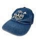 masu（エムエーエスユー）の古着「MB EMBROIDERY CAP/MB エンブロイダリー　キャップ」｜インディゴ