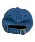 中古・古着 masu (エムエーエスユー) MB EMBROIDERY CAP/MB エンブロイダリー　キャップ インディゴ：15000円
