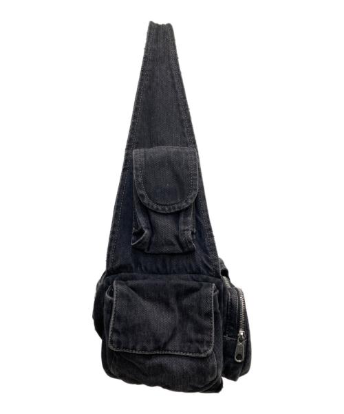 BALENCIAGA（バレンシアガ）BALENCIAGA (バレンシアガ) SUPERBUSY SMALL SLING BAG/スーパービジー スモール スリング バッグ ブラックの古着・服飾アイテム