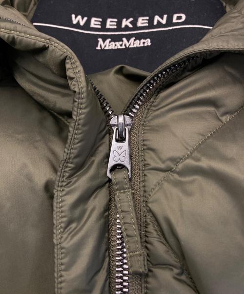 WEEKEND Max Mara（ウィークエンド マックスマーラ）WEEKEND Max Mara (ウィークエンド マックスマーラ) キルティングダウンコート カーキ サイズ:38の古着・服飾アイテム