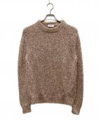 Salvatore Ferragamoサルヴァトーレ フェラガモ）の古着「クルーネックニット」｜ベージュ